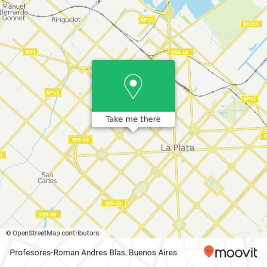 Profesores-Roman Andres Blas map