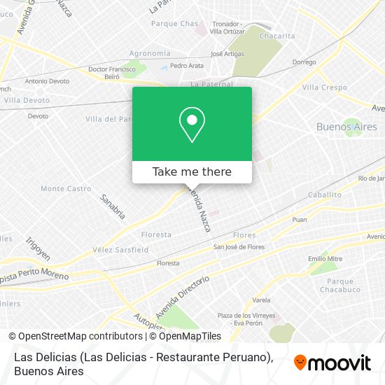 Las Delicias (Las Delicias - Restaurante Peruano) map