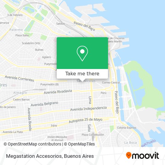 Megastation Accesorios map