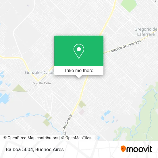 Mapa de Balboa 5604