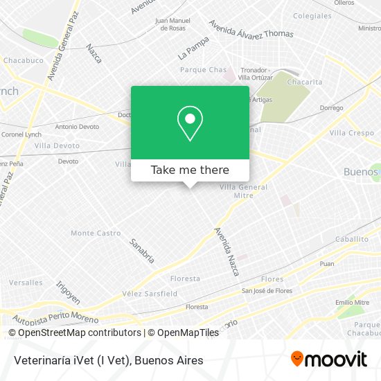 Veterinaría iVet (I Vet) map