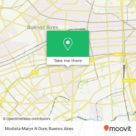 Modista-Marys N Dure map