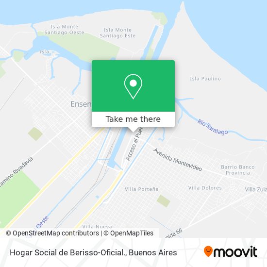 Hogar Social de Berisso-Oficial. map