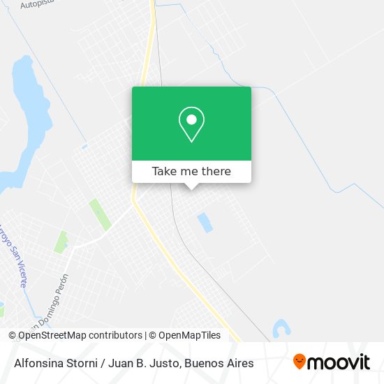 Alfonsina Storni / Juan B. Justo map