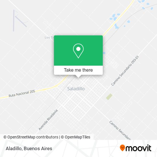 Aladillo map