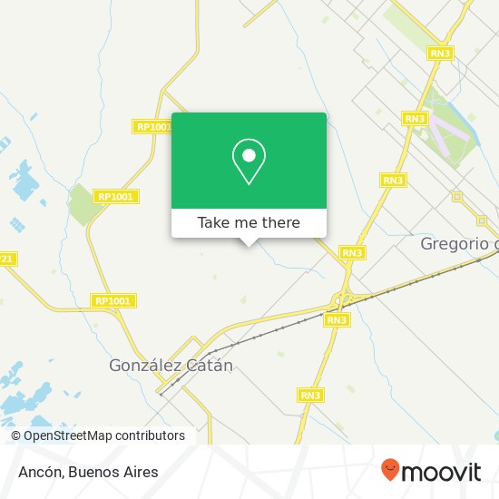 Ancón map