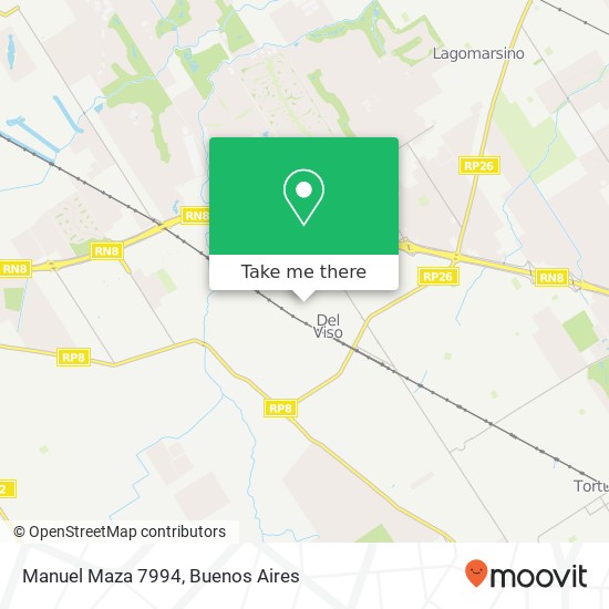 Manuel Maza 7994 map