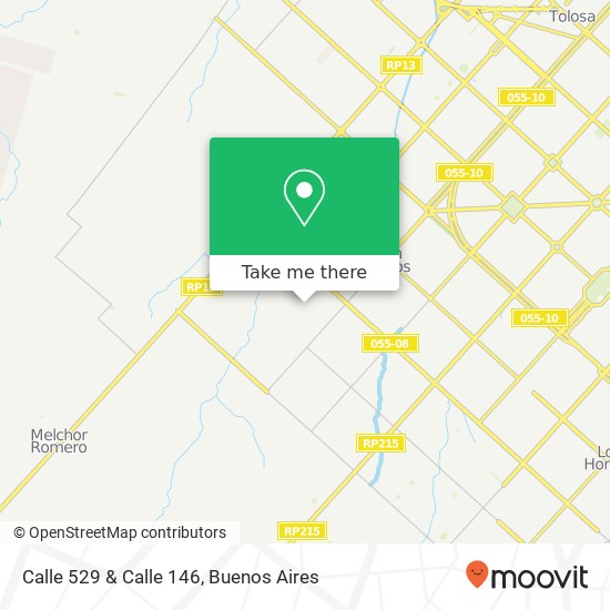 Calle 529 & Calle 146 map