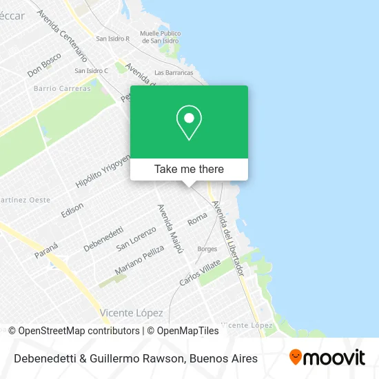 Debenedetti & Guillermo Rawson map