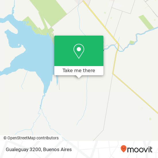 Mapa de Gualeguay 3200