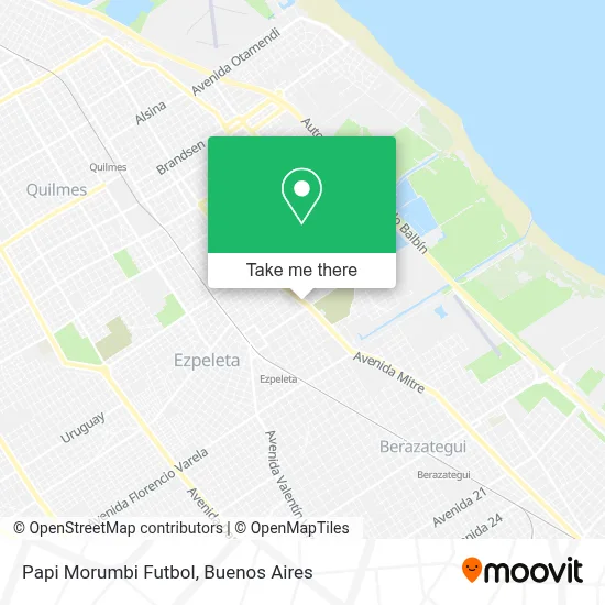 Papi Morumbi Futbol map