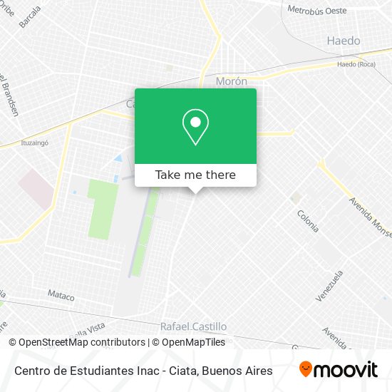 Centro de Estudiantes Inac - Ciata map