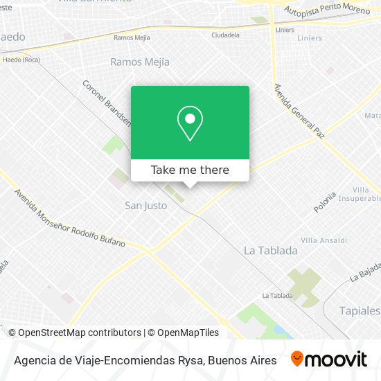 Agencia de Viaje-Encomiendas Rysa map