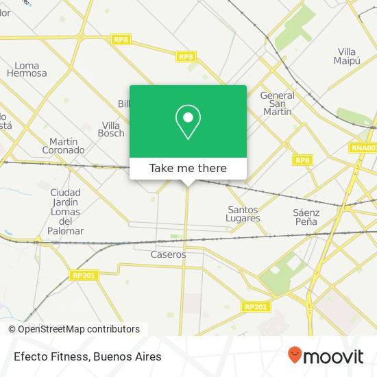 Efecto Fitness map