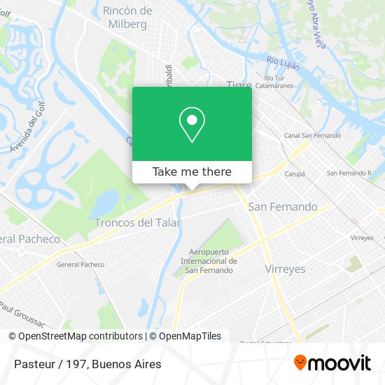 Pasteur / 197 map