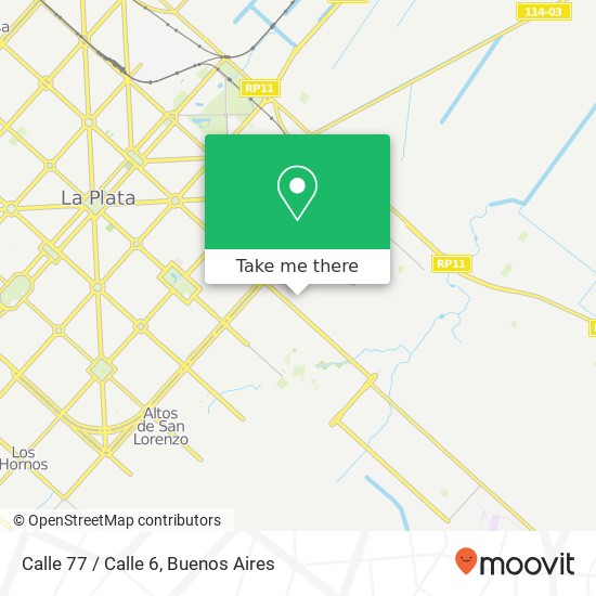 Calle 77 / Calle 6 map