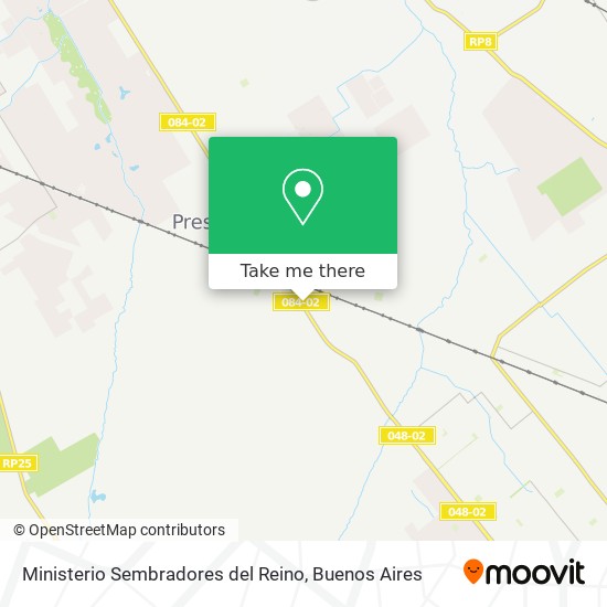 Mapa de Ministerio Sembradores del Reino