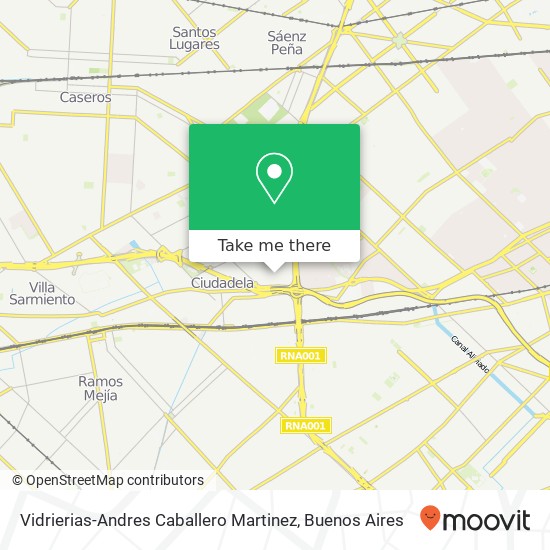 Vidrierias-Andres Caballero Martinez map