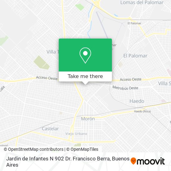 Jardin de Infantes N 902 Dr. Francisco Berra map