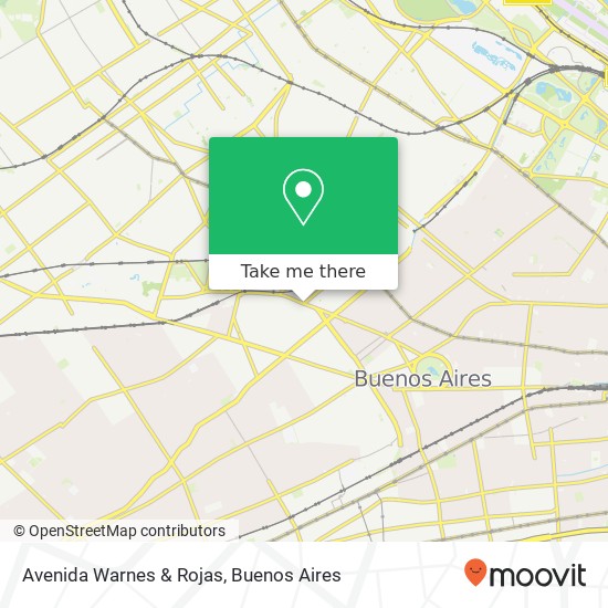 Avenida Warnes & Rojas map