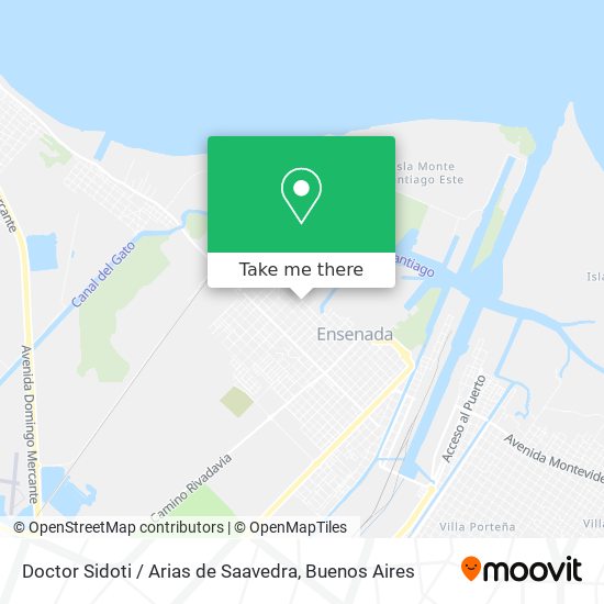 Mapa de Doctor Sidoti / Arias de Saavedra