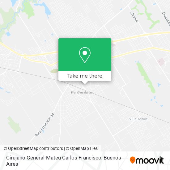 Cirujano General-Mateu Carlos Francisco map