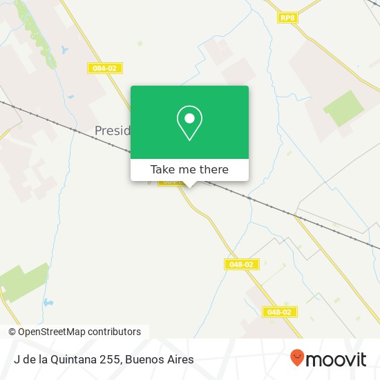 Mapa de J de la Quintana 255