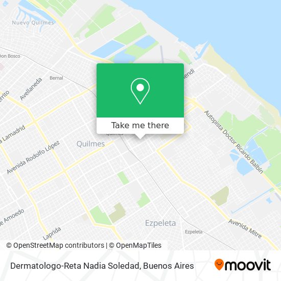 Dermatologo-Reta Nadia Soledad map
