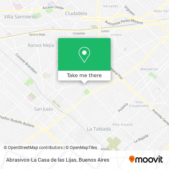 Abrasivos-La Casa de las Lijas map
