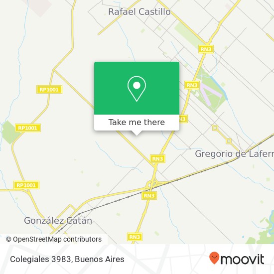 Colegiales 3983 map