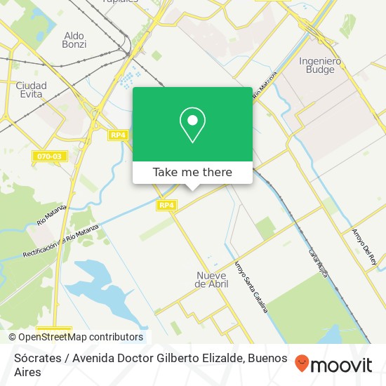 Sócrates / Avenida Doctor Gilberto Elizalde map