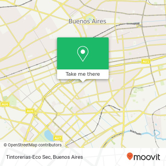 Tintorerias-Eco Sec map