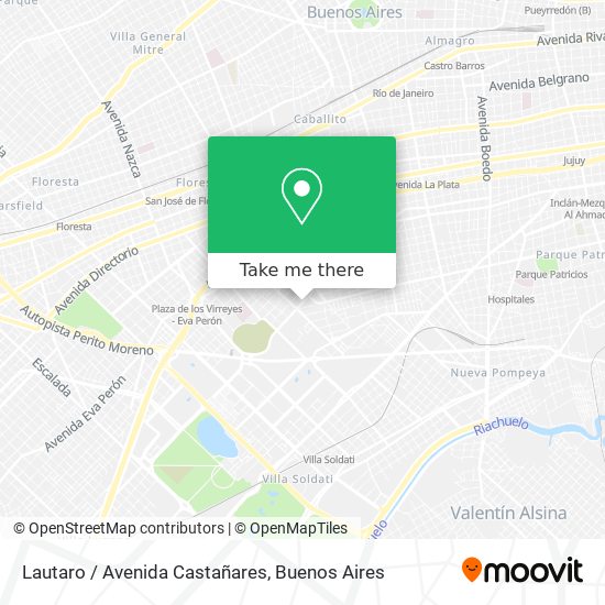 Lautaro / Avenida Castañares map