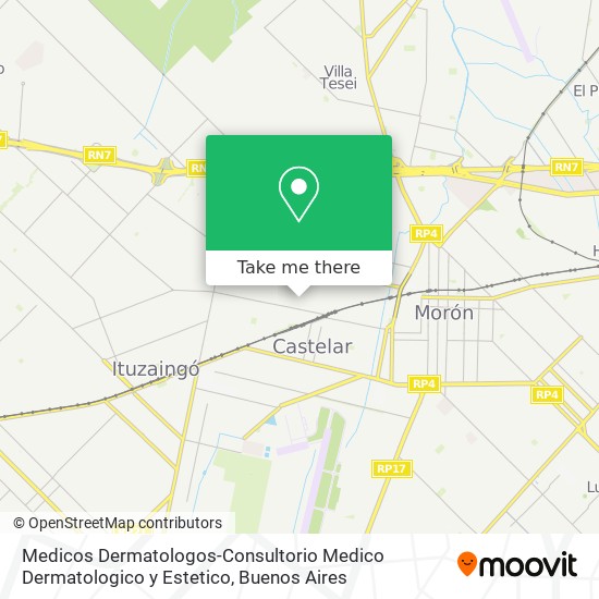 Medicos Dermatologos-Consultorio Medico Dermatologico y Estetico map