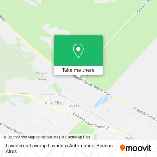 Mapa de Lavaderos-Laverap Lavadero Automatico