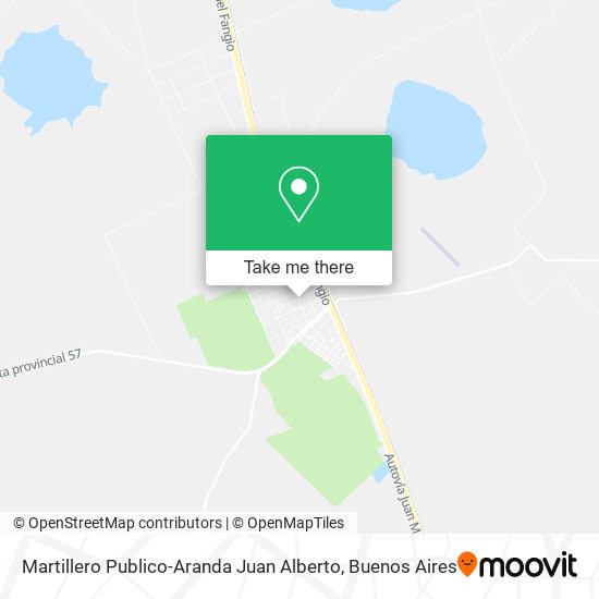 Martillero Publico-Aranda Juan Alberto map