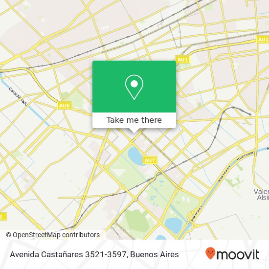Avenida Castañares 3521-3597 map