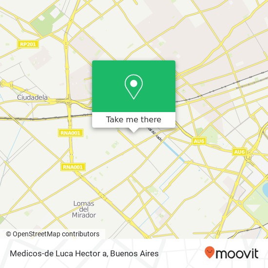 Medicos-de Luca Hector a map