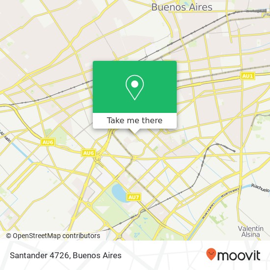 Santander 4726 map