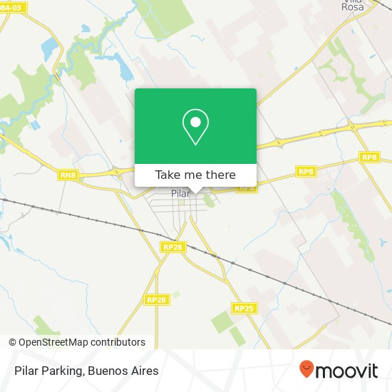 Mapa de Pilar Parking