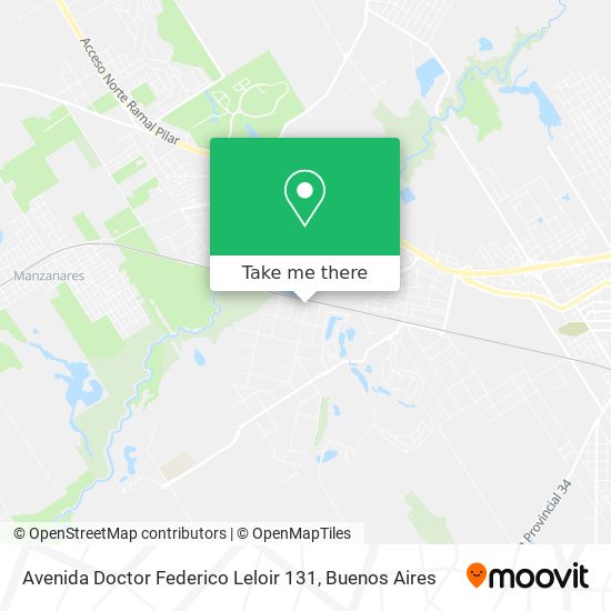 Avenida Doctor Federico Leloir 131 map
