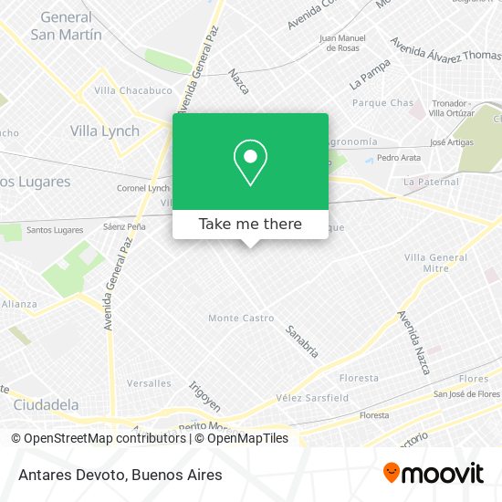 Antares Devoto map