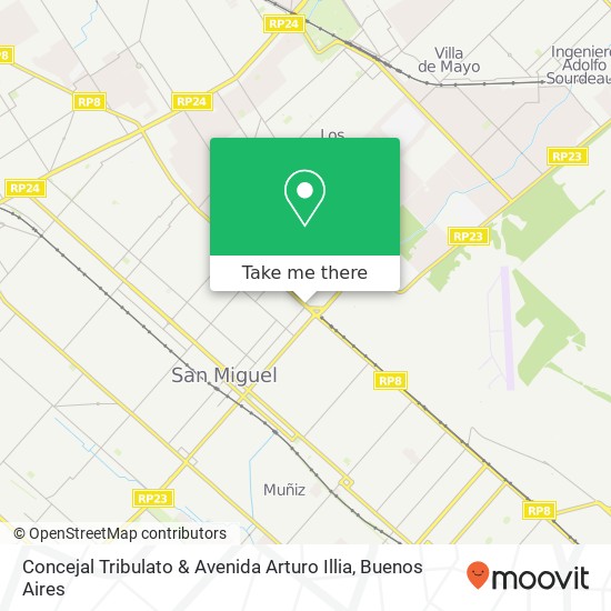 Concejal Tribulato & Avenida Arturo Illia map