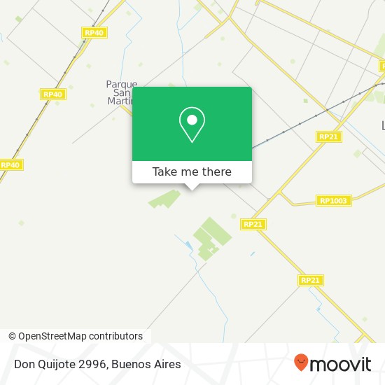 Mapa de Don Quijote 2996