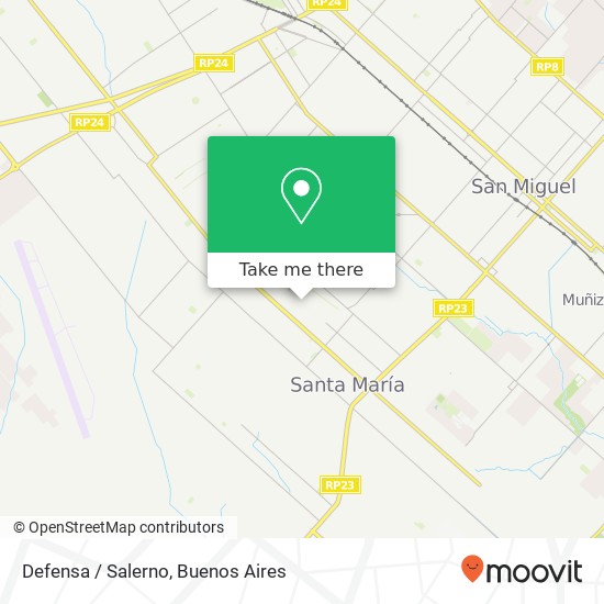 Defensa / Salerno map