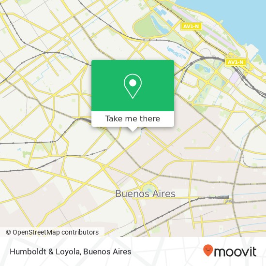 Humboldt & Loyola map