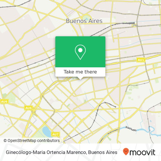 Ginecólogo-Maria Ortencia Marenco map