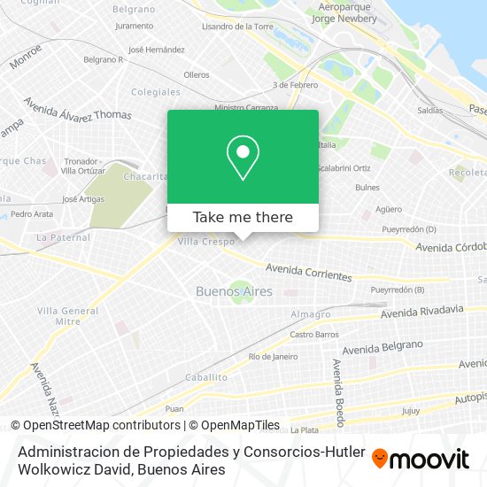 Administracion de Propiedades y Consorcios-Hutler Wolkowicz David map