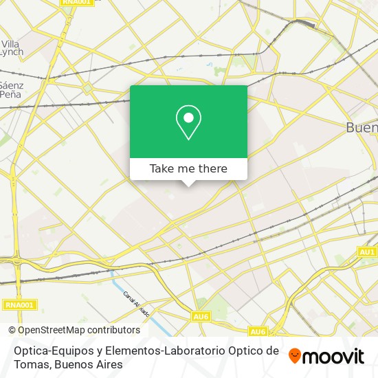 Mapa de Optica-Equipos y Elementos-Laboratorio Optico de Tomas