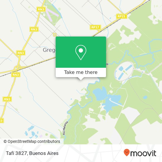 Tafí 3827 map